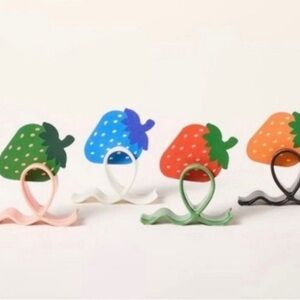 Kate Spade x target Strawberry place card Set - Multicolor